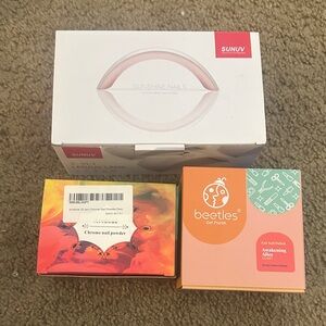 SUNUV Nail Lamp and Beetles Gel Polish Set